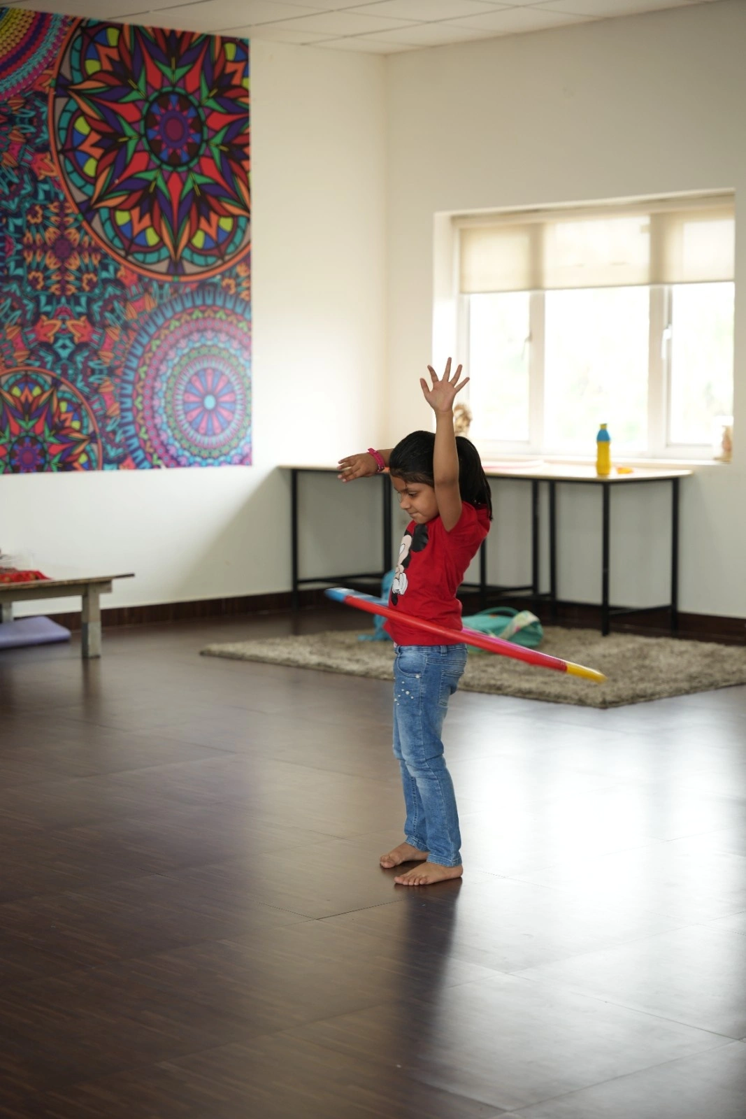 Gymnastic & Hula Hoop, Ribbon session photo 3