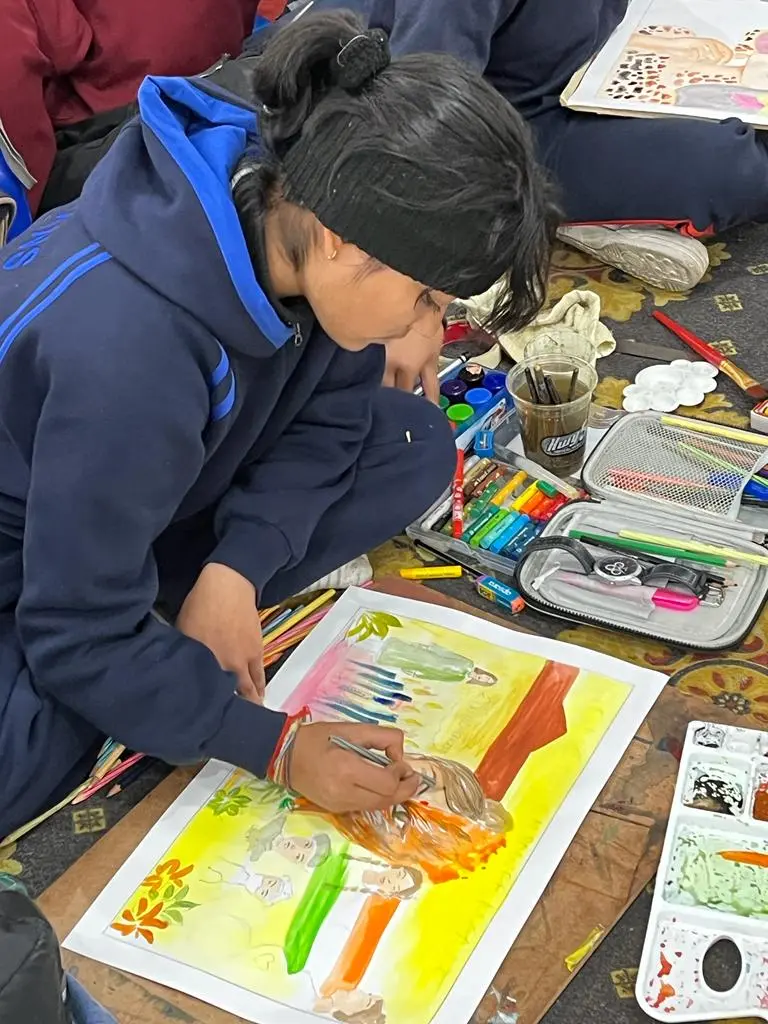 Painting Competition on Women Empowerment photo
