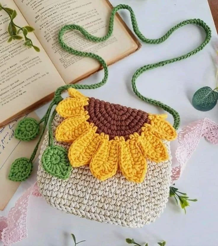 Sunflower Sling Pouch